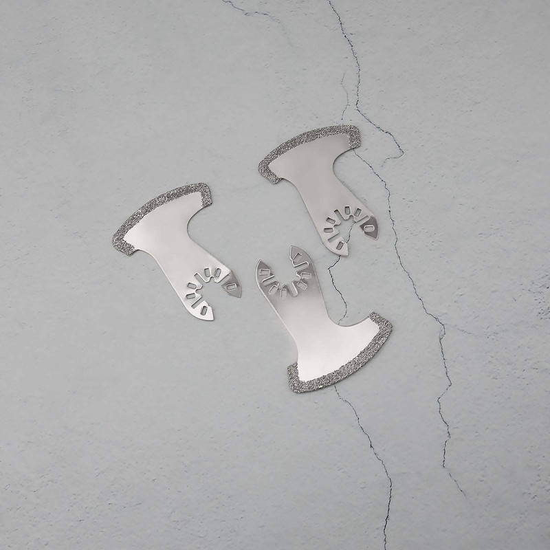 YINETTECH Pack of 3 Diamond Segment Saw Blades with Pivoting
