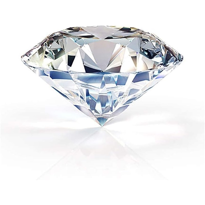 Large Crystal Diamond Paperweight with Stand Jewels Wedding Decorations Centerpieces