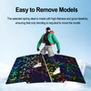 HIKUDIY PEF+PEY Build Plate for Adventurer 5M/5M Pro/AD5X, Rainbow Confetti