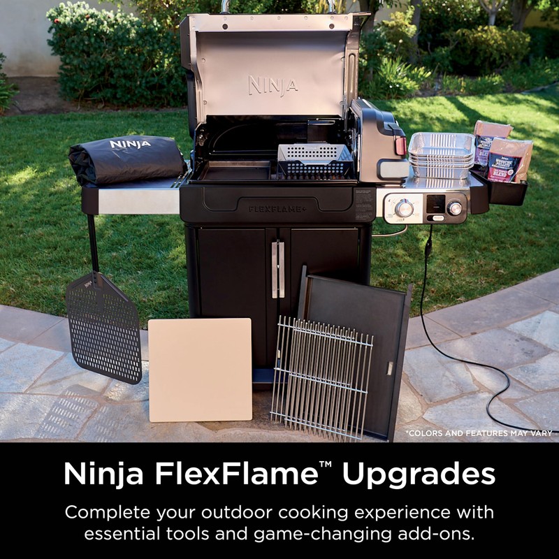 Ninja FlexFlame Upgrades Expandable Roast & Smoke Rack, More Indirect