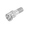 uxcell Metric Nickel Plated Brass Straight Grease Fitting M6 x