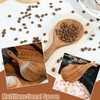 Wooden Rice Spoon,Non Stick Rice Paddle Heat Resistance Serving Spoon,