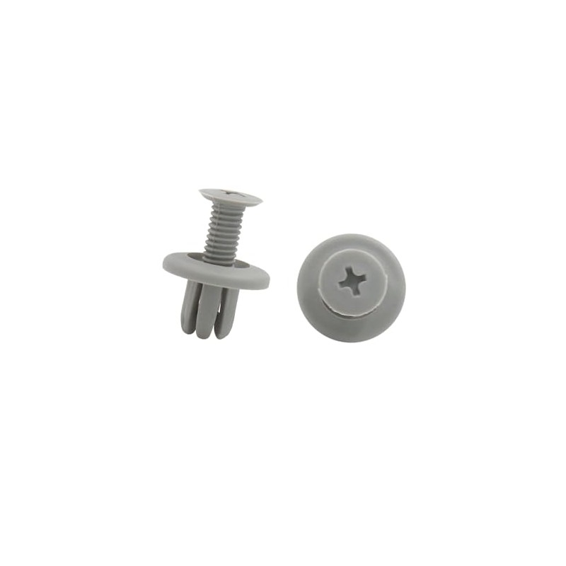 TUCKBOLD 50Pcs Plastic Push Pin Bumper Fender Rivets Expansion Screws