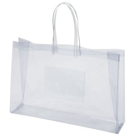 Anti-Bacterial Clear Plastic Bag, Large