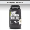 NutraBio NutraBio Whey Protein Powder Isolate Supplement C 25g of