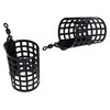 Round Metal Cage Feeder with Swivel (10 pk) (10 grams)