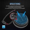 LX-LIGHT Dot approved 2 PCS Chrome 4.5 Inch LED Passing