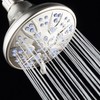 AquaDance Antimicrobial – Anti-Clog High-Pressure 6-Setting Shower Head with Microban