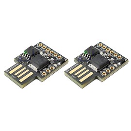 DEVMO 2PCS Digispark Kickstarter ATTINY85 General Micro USB Development Board Module Compatible with Ar-duino