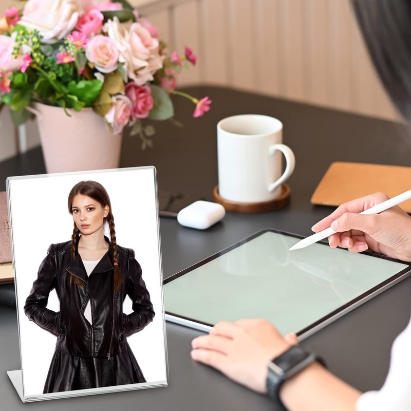 Tuanse 48 Pcs Acrylic Picture Frame 3.5 x 5 Inch