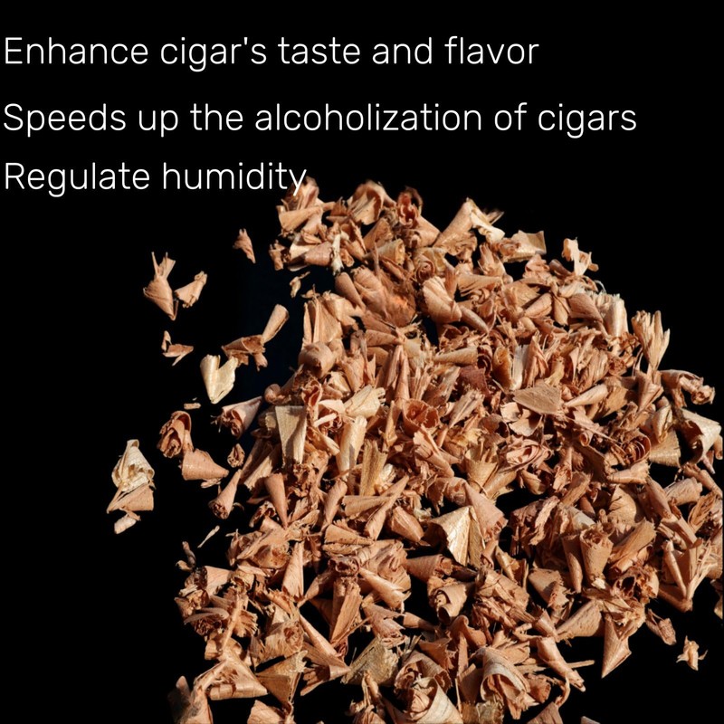 Eoho Spanish Cedar Wood Shavings for Cigar Humidor, Cigar Box,