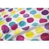 Croydex Shower Curtain, Textured Dot, 1800 x 1800mm