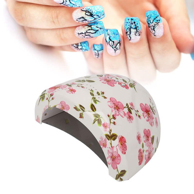 48W LED UV Nail Gel Dryer Flower Printing 30pcs Light