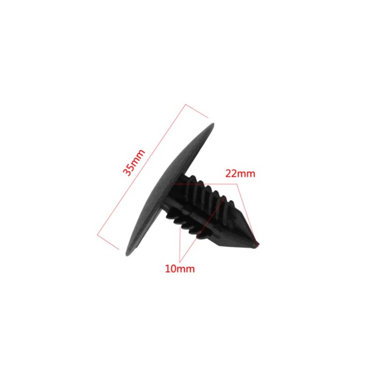 Viviance Wheel Housing Splash Guard Adjustment Clips Compatible with Re-nault