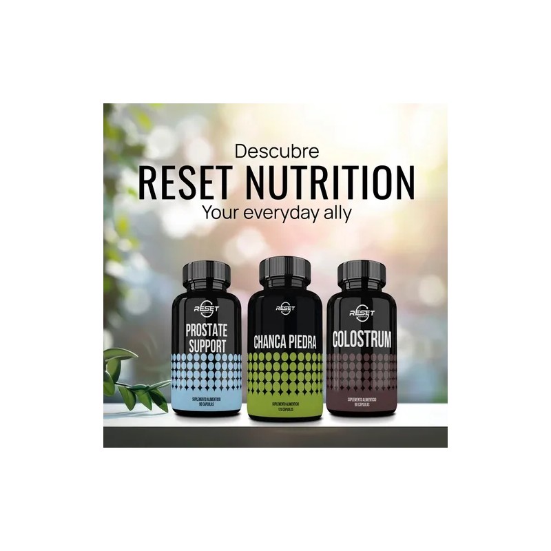Reset Nutrition Chanca Piedra 1200mg Salud Renal 120 Cáps Sabor