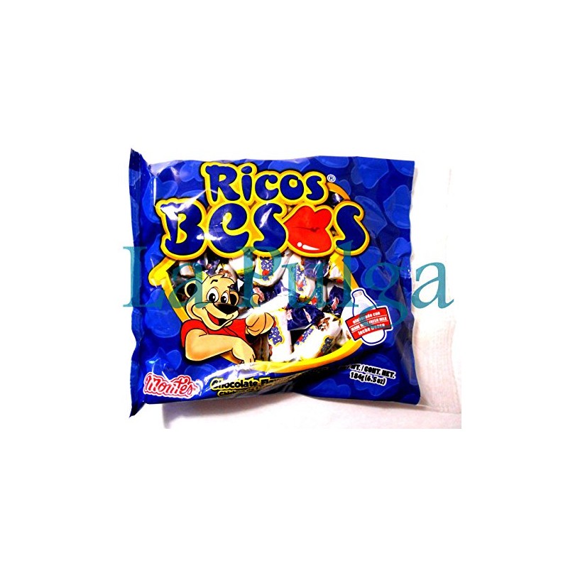 3 - Montes Ricos Besos Chocolate Flavor Toffees Mexican Candy