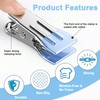 24 Pcs Stainless Steel Clothes Pegs Strong, Laundry Pegs, Clothes