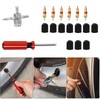 24 Pcs Tyre Valve Removal Tool, Tire Changing Spoons Lever