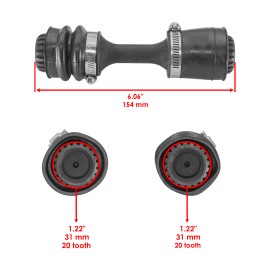 Caltric Front Differential Drive Shaft for Can-Am Renegade 850 800R 4X4 2012 2013 - 2019