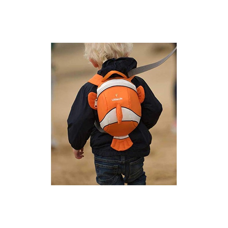 LittleLife Animal Toddler Backpack - Clownfish