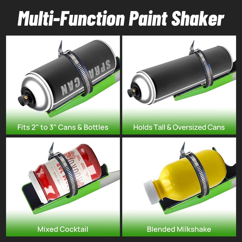 Zozen Paint Shaker for Reciprocating Saws, Non-Slip Low-Noise Liner &