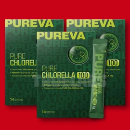 Pureva Pure Chlorella 100 3 boxes / 퓨레바 퓨어 클로렐라 100 3박스