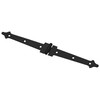 Amig - Cerniera a due lame nera Mod. 552 |