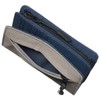 Umbro Men's and Women's Bifold Wallet with Round Zipper, Nylon,