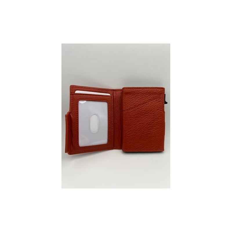 Generic Premium Leather compact Wallet by SQF Enterprises (Brown)