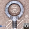 Stainless Steel Machinery Shoulder Lifting Eye Bolt (M16, 4 Items)