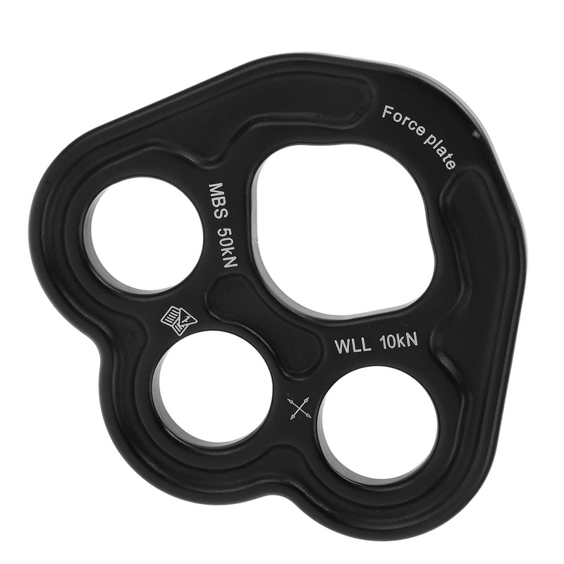 Ongwan 50kN Aluminum 3 Hole Rescue Aerial Work Climbing Rock