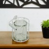 HomeRoots 5" White Metal Tabletop Lantern Candle Holder