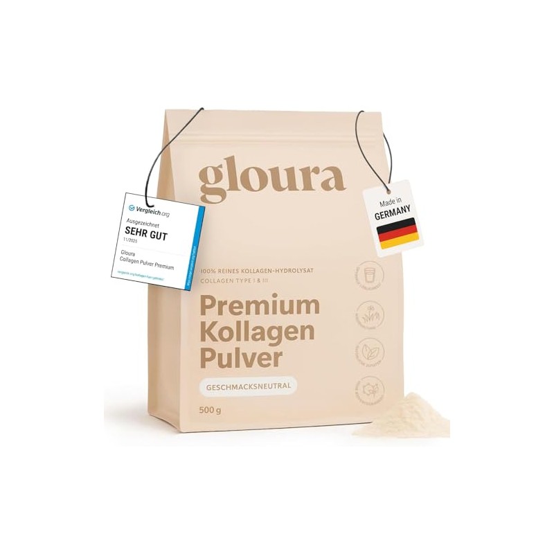 Premium Collagen Powder, 100% Pure Collagen Hydrolysate Type 1 &