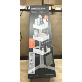 Sharper Image 3-Tier Adjustable Shower Caddy Corner