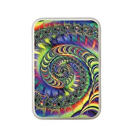 MightySkins Carbon Fiber Skin Compatible with Apple MagSafe Battery Pack - Acid | Protective, Durable Textured Carbon Fiber Finish | Easy to Apply, Remove, and Change Styles | Made in The USA