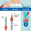 TePe TePe Interdental Brush, Extra Soft, Red, 0.5mm/ISO 2, 8pcs,