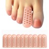 8 個入 足指 キャップ 足指保護キャップ つま先プロテクター 足先のつめ保護 足爪キャップ 通気性