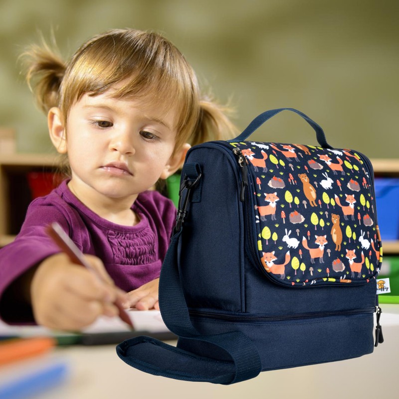 Knuffig - Toniebox bag - with insulated lunch box compartment