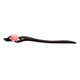 BIUDECO Floral Hair Stick Chinese Vintage Hairpin Wooden Hair Stick for Women Chinese Style Hair Accessories