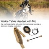Walkie Talkie Single Side Headset with Mic 150Hz‑500Hz 7.1mm Plug