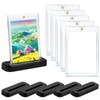 Rainmae 35PT Magnetic Card Holder,6 Pcs Magnetic Trading Card Holders