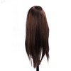 Long Straight Synthetic Hair High Density Silky Heat Resistant Fiber
