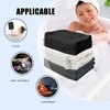 Pack of 6 6 x 8.3 Inch Microfibre Exfoliating Gloves,