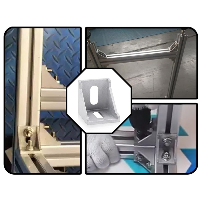 KAPSING Angle Connectors 40 x 40 mm Mounting Material 90
