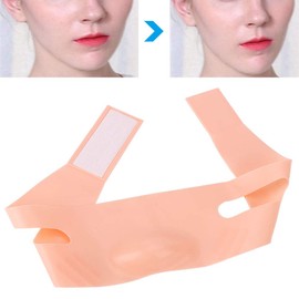 Máscara Facial Adelgazante en Forma de V, Correa de Elevación Adelgazante Facial sin Dolor Vendajes de Cara Delgada V-face Lifting Doble Mentón Reducir Cinturones para Mujeres