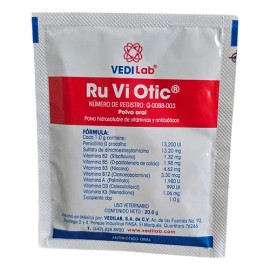 Ruviotic 20g Polvo Vitaminas Y Antibiótico