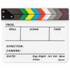 Fotover Video Scene Clapperboard Movie Film Flap Dry Erase Slate