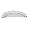 SOTECH Pack of 5 Shell Handles Nickel Polished Chrome BA