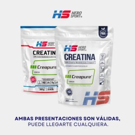 Creatina Creapure 200gr Hero Sport 40 Servicios                                                                                                       