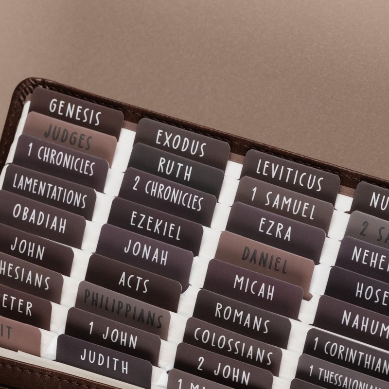 UPAFEXXI-Laminated Bible Tabs with Book Summaries, Bible Tabs for Women